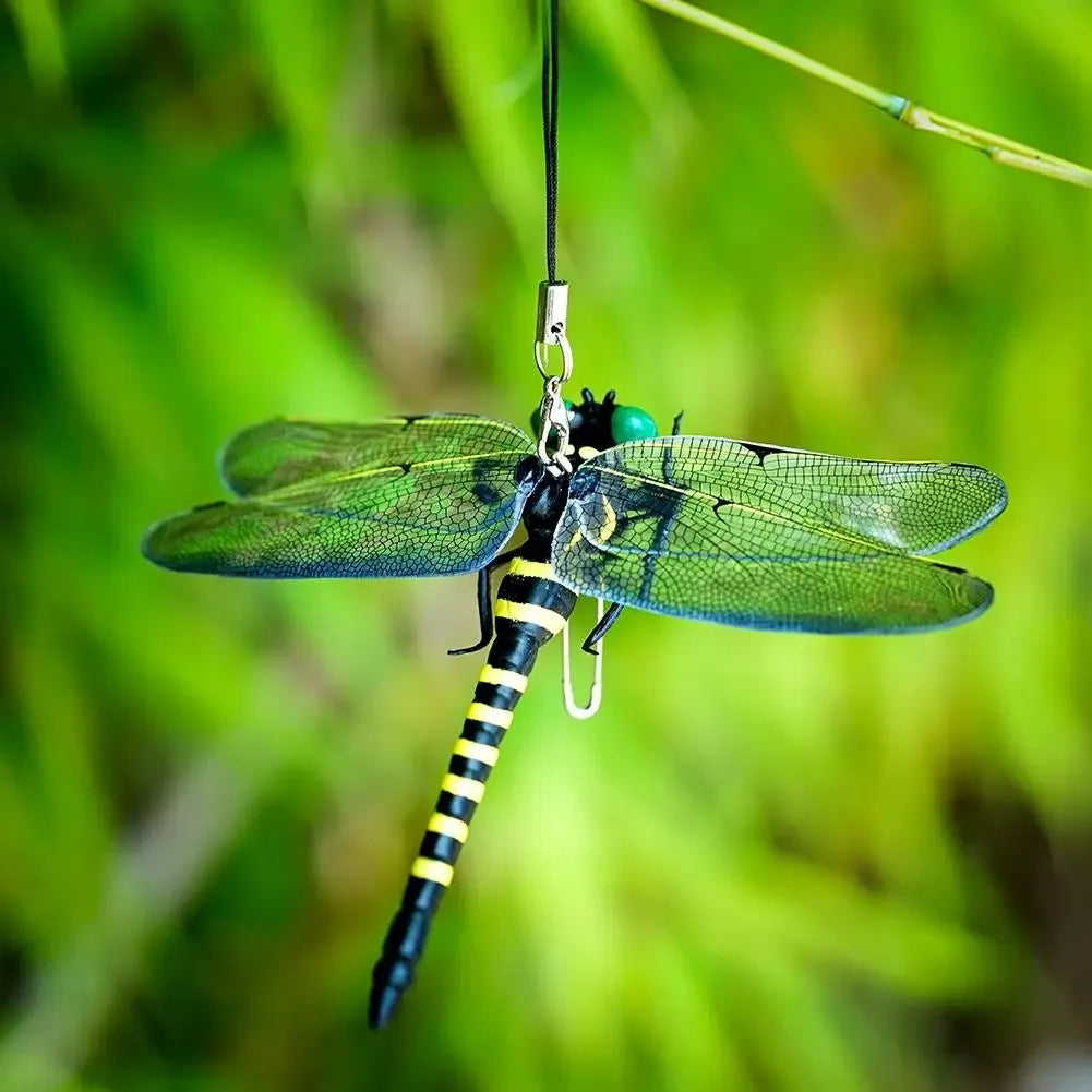 12Cm Simulation Dragonfly Outdoor Mosquito Repellent Insect Model Garden Hanging Ornaments
