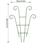 Climbing Plant Trellis Plant Support Garden Stake Stand Climbing Rack Iron Flower Trellis Frame Stand Holder Garden Decor