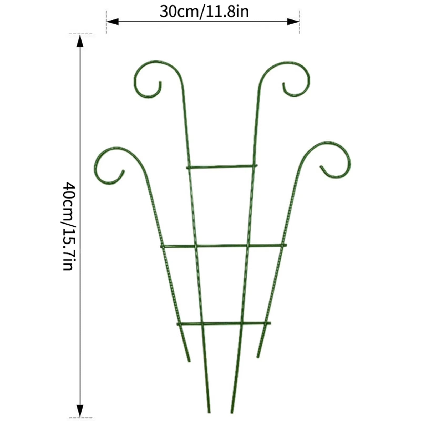 Climbing Plant Trellis Plant Support Garden Stake Stand Climbing Rack Iron Flower Trellis Frame Stand Holder Garden Decor