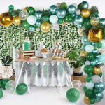 4.4/11M Artificial Plant Green Ivy Leaf Garland Fake Plant Creeper Hanging Vine Outdoor DIY Garden Wall Wedding Party Home Decor
