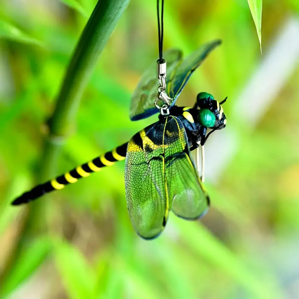 12Cm Simulation Dragonfly Outdoor Mosquito Repellent Insect Model Garden Hanging Ornaments