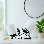 Cute Simple Animal Tissue Holder -Minimalist and Practical Paper Roll Holder an Ideal Creative for Holiday Gift Idea