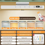 LED Table Lamp Magnetic Hanging USB Rechargeable Desk Lamp 3/5 Color Reading Light Dimmable Cabinet Closet Wardrobe Night Light