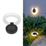 1/4PCS Solar Lights Outdoor,Waterproof Atmosphere Light,Outdoor Buried Lamps, Wall Lighting, Lawn Lamp, for Balcony Garden Decor