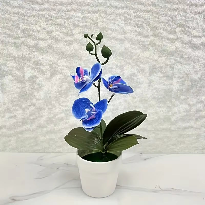 Artificial Orchid, Home/Office Decoration - Display of Living Room Dining Table, Entrance Flower Decoration, Not Easy to Fade