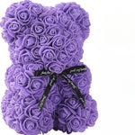 2026 Artificial Flower Eternal Rose Teddy Bear for 520 Mom Mother'S Day Birthday Valentine'S Day Anniversary Gifts & Decorations