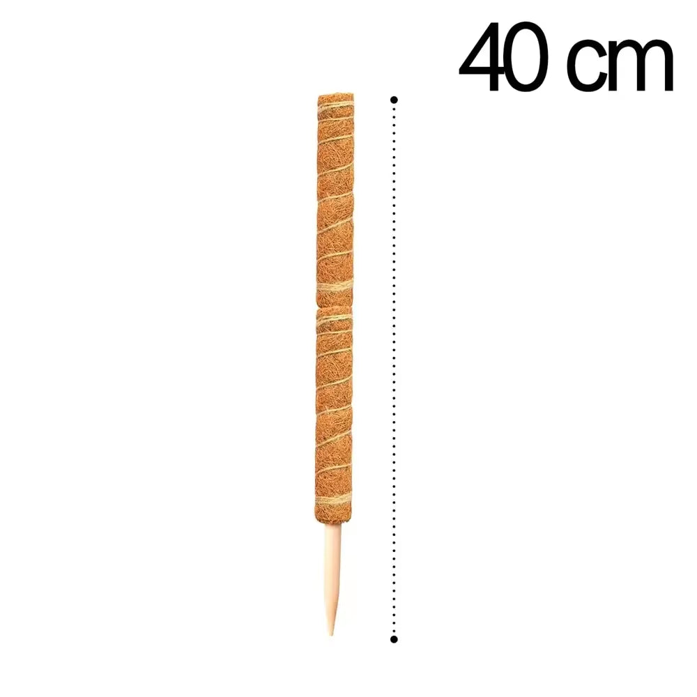 30/40/50Cm Plant Climbing Coir Totem Pole Safe Gardening Coconut Stick for Climbing Plants Vines and Creepers Plant Support