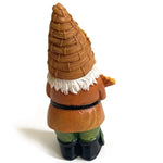 1Pc Fat Man Sunflower Gnome Dwarf Garden Resin Statue Ornament Outdoor Decoration Beekeeper Crafts