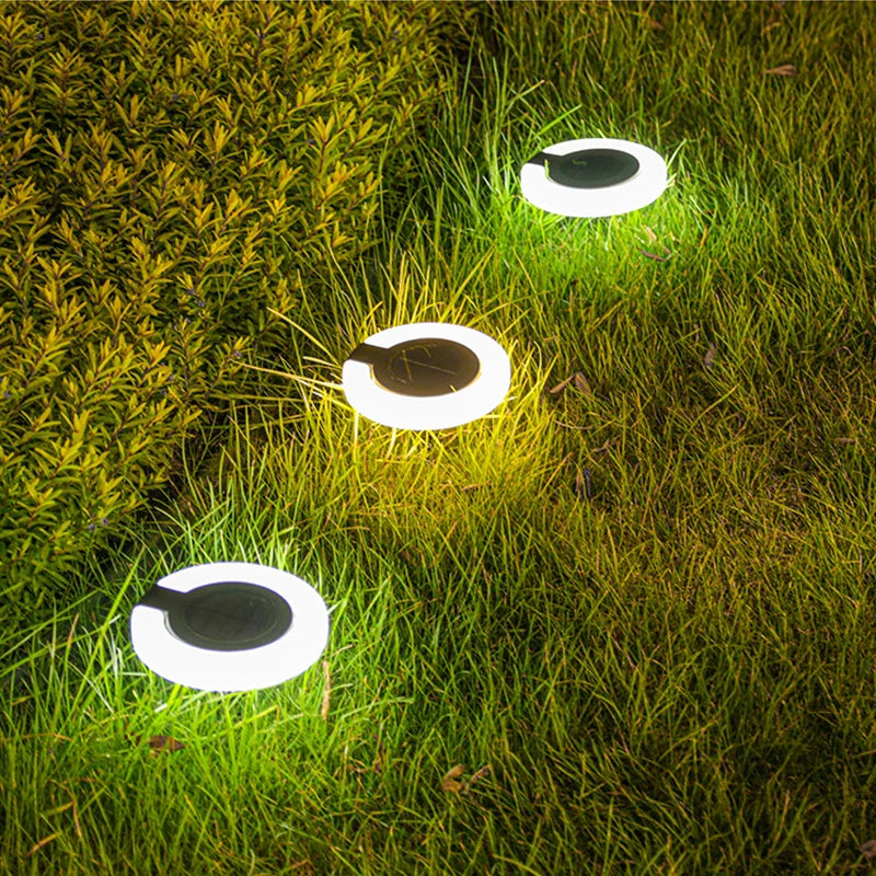 1/4PCS Solar Lights Outdoor,Waterproof Atmosphere Light,Outdoor Buried Lamps, Wall Lighting, Lawn Lamp, for Balcony Garden Decor