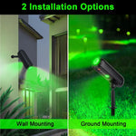 Solar Lights Outdoor Waterproof Solar Powered Garden Lawn Spot Light Solar Lights for Outdoor Landscape Pathway Decoration
