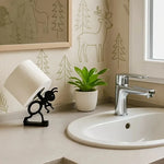 Cute Simple Animal Tissue Holder -Minimalist and Practical Paper Roll Holder an Ideal Creative for Holiday Gift Idea