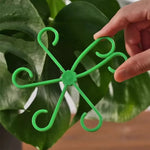 Flower Plant Stem Support Stakes Climbing Houseplant Stand Frame Plastic Garden No Stake Trellis Indoor Plant Holder Rack Hoops