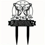 1Pc Rustic Squirrel Metal Tree Stake, Creative Iron Art Silhouette Decoration for Garden or Home