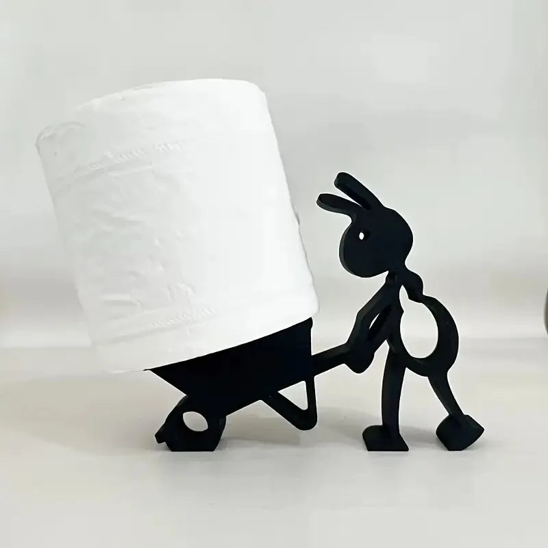 Cute Simple Animal Tissue Holder -Minimalist and Practical Paper Roll Holder an Ideal Creative for Holiday Gift Idea