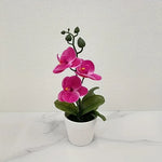 Artificial Orchid, Home/Office Decoration - Display of Living Room Dining Table, Entrance Flower Decoration, Not Easy to Fade