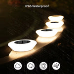 1/4Pack Solar Ground Lights,14Led Waterproof Outdoor Landscape Light, LED Lawn Lamp, for Garden Pathway Yard Deck Camping Decor