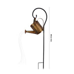 Solar Lanterns Watering Canoutdoor Watering Can Water Lawn Light 36LED Kettle String Light Iron Retro Garden Landscape Lights