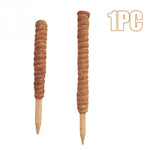 30/40/50Cm Plant Climbing Coir Totem Pole Safe Gardening Coconut Stick for Climbing Plants Vines and Creepers Plant Support