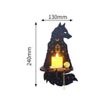 Wall Shelf Stone Wall Shelf Hand Wooden Display Stand Hanging Candle Holder Wall Decor Shelves Home Decoration Shelf Decor