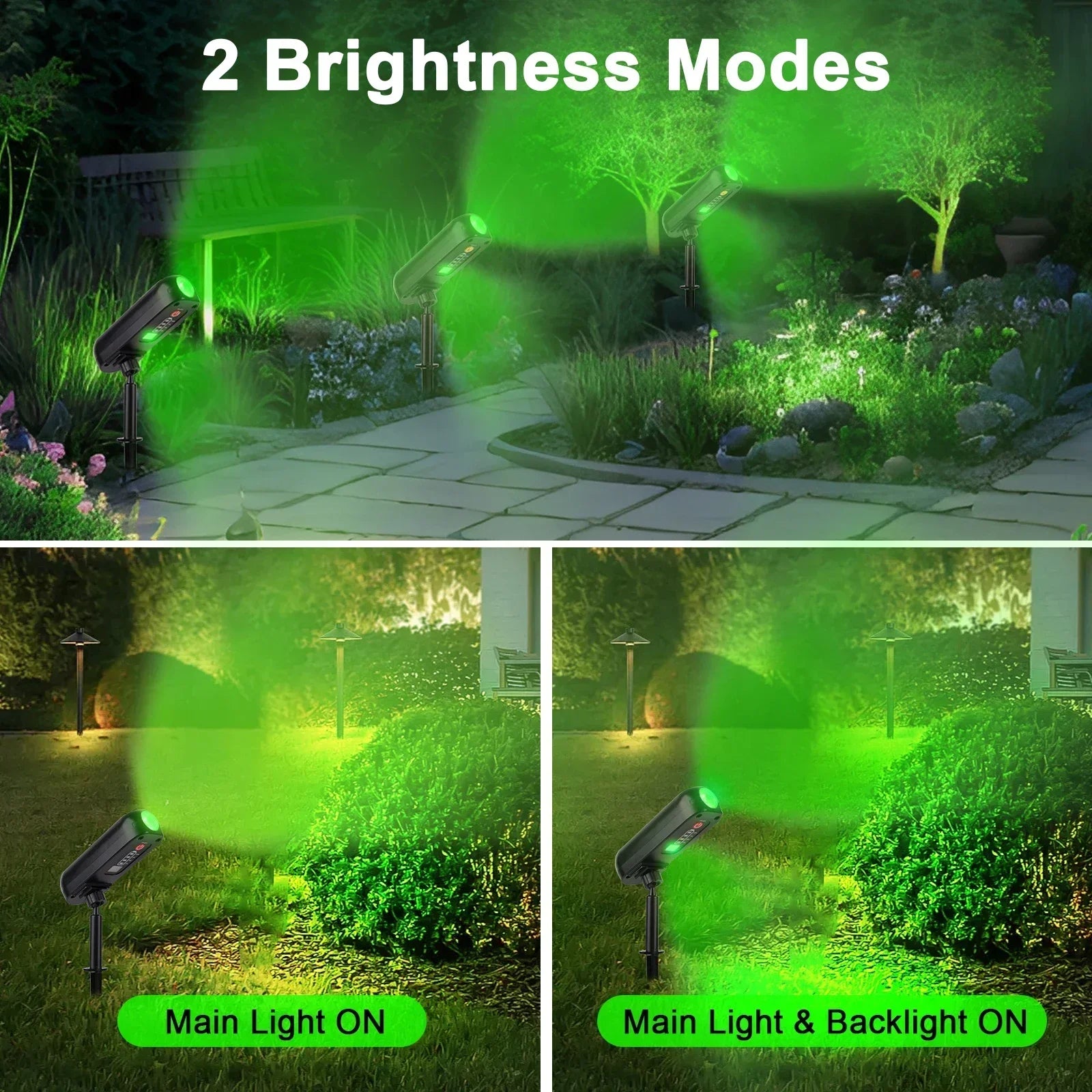 Solar Lights Outdoor Waterproof Solar Powered Garden Lawn Spot Light Solar Lights for Outdoor Landscape Pathway Decoration