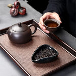 Coffee Bean Measuring Cup Ceramic Weighing Tray Coffee Powder Dosage Tray Suitable for Home Cafe Simple Coffee Tray Accessories