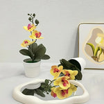 Artificial Orchid, Home/Office Decoration - Display of Living Room Dining Table, Entrance Flower Decoration, Not Easy to Fade