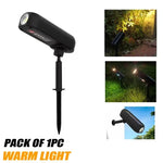 Solar Lights Outdoor Waterproof Solar Powered Garden Lawn Spot Light Solar Lights for Outdoor Landscape Pathway Decoration