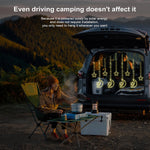 LED Decor Light Solar Moon Star Lights String Light Outdoor Waterproof Solar Powered Curtain Lights with 8 Modes Ramadan Hanging